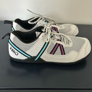 Women's PRIO XERO minimalist training shoes, never worn. Size 7.5W/38.